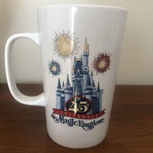 Starbucks Walt Disney World Magic Kingdom 45th Anniversary Coffee Mug 16 Fl oz
